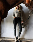 Alice Full Seat Lightweight Breeches | Black Riding Breeches C R I N I Ē R E