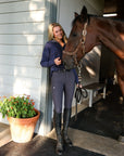 Alice Full Seat Lightweight Breeches | Graphite Gray Riding Breeches C R I N I Ē R E
