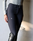 Alice Full Seat Lightweight Breeches | Graphite Gray Riding Breeches C R I N I Ē R E