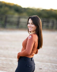 Brianne Riding Breeches in Navy Premium Riding Breeches C R I N I Ē R E