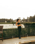 Criniēre Sports Bra | Black Equestrian apparel C R I N I Ē R E