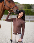 Kai Shirt Classic | Mocha Schooling Shirts CriniereLife