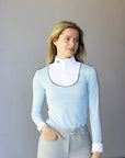 Sienna Show Shirt | Baby Blue