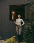 Juliette High Compression Breeches | Perfect Gray Riding Breeches C R I N I Ē R E