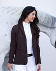 Alexandra Show Coat | Mocha Show Coat CriniereLife 