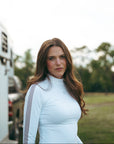 Camille Show Shirt | White