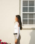 Camille Show Shirt | White