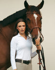 Holly Show Shirt LS | White