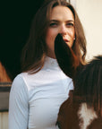 Holly Show Shirt LS | White