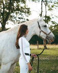 Camille Show Shirt | White