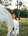 Camille Show Shirt | White