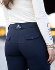 Brianne Riding Breeches in Navy Premium Riding Breeches C R I N I Ē R E 