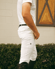 Chadai Men Riding Breeches in Show White Riding Breeches C R I N I Ē R E 