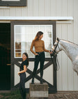 Chloe Lightweight Breeches | Black Riding Breeches C R I N I Ē R E 