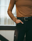 Chloe Lightweight Breeches | Black Riding Breeches C R I N I Ē R E 