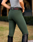 Diana High Compression Full Seat Breeches | Hunter Green Riding Breeches C R I N I Ē R E 