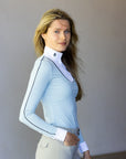 Sienna Show Shirt | Baby Blue
