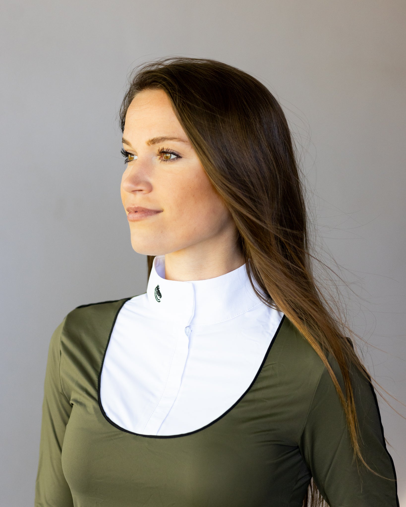 Sienna Show Shirt | Forest Green CriniereLife 