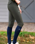 High Compression Breeches in Hunter Green Premium Riding Breeches C R I N I Ē R E 