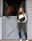 High Compression Breeches in Hunter Green Premium Riding Breeches C R I N I Ē R E 