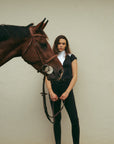 Juliette High Compression Breeches | Black Riding Breeches C R I N I Ē R E 