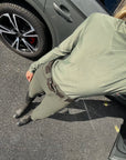 Juliette High Compression Breeches | Hunter Green Riding Breeches C R I N I Ē R E 
