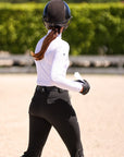 Juliette High Compression Breeches in Black - Premium Riding Breeches C R I N I Ē R E 