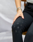 Juliette High Compression Breeches in Black - Premium Riding Breeches C R I N I Ē R E 