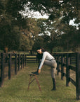 Juliette High Compression Breeches | Perfect Gray Riding Breeches C R I N I Ē R E 