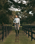 Juliette High Compression Breeches | Perfect Gray Riding Breeches C R I N I Ē R E 