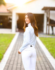 Juliette High Compression Show Breeches | White Riding Breeches C R I N I Ē R E 