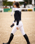 Juliette High Compression Show Breeches | White Riding Breeches C R I N I Ē R E 