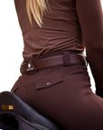 Juliette High Compression Breeches | Mocha Riding Breeches C R I N I Ē R E 