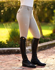 Juliette High Compression Show Breeches | Sandy Beige Riding Breeches C R I N I Ē R E 