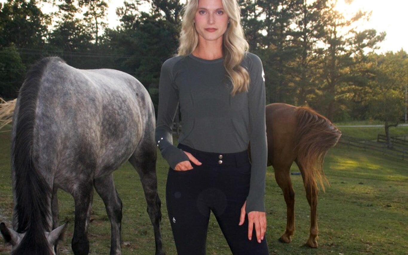 Seamless Essential LS | Matcha Schooling Shirts C R I N I Ē R E 